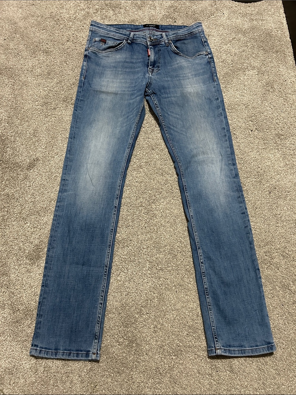 Vintage DSQUARED2 Slim Fit Size 31 Blue Jeans - Picture 3 of 11
